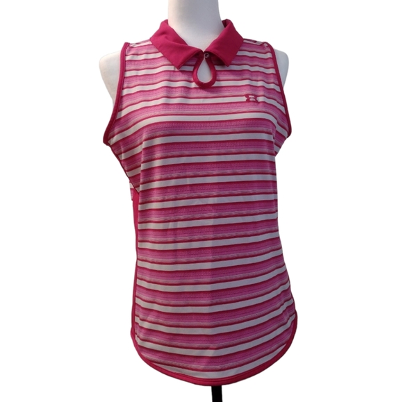 Under Armour Tops - UNDER ARMOUR Heat Gear Ladies Golf Shirt